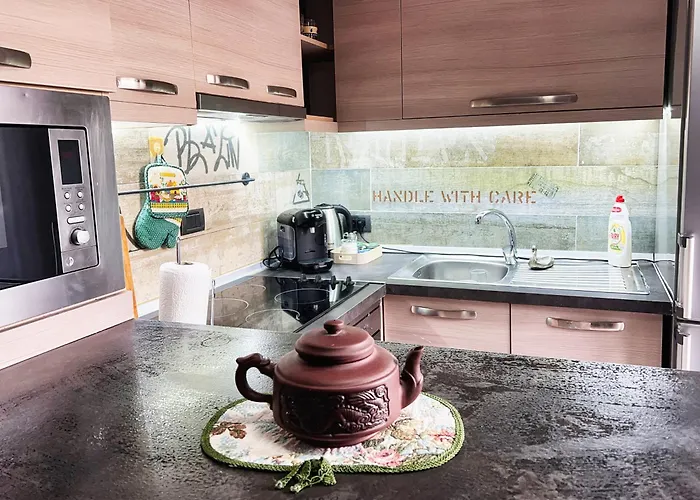 Sunny Central One-bedroom Apartment Tirana